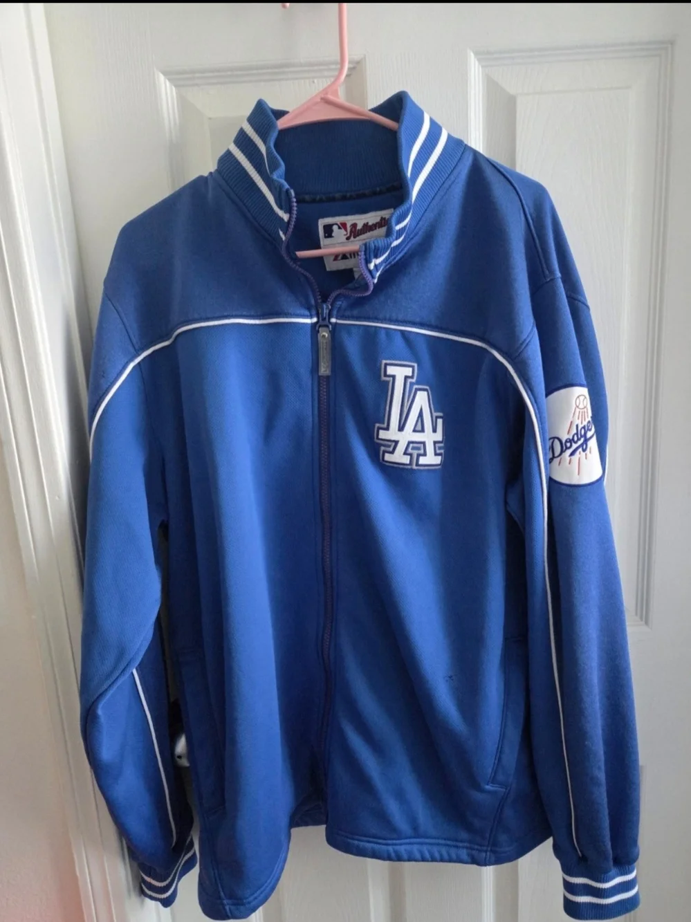 Vintage La DODGERS Men's Full Zip Jacket Size Large